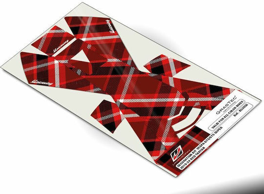 Uniracing Sticker Set K53056 Red