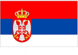Flag of Serbia Polyester Perforated Flag of Serbia Polyester Perforated