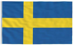 Flag of Sweden Polyester Perforated