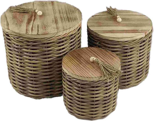 InTheBox Wooden Decorative Boxes Set 3pcs