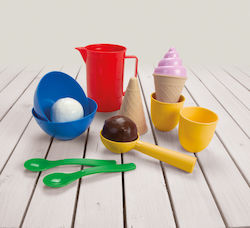 Beach Toys Ice Cream Set 13 Pieces 15.154 3+ Dantoy Pc-15-154