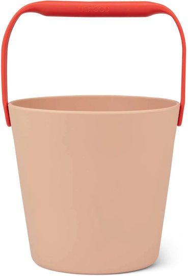 Liewood Silicone Bucket Moira Tuscany Rose Apple Red