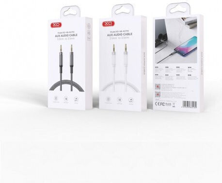 XO 3,5mm Klinkenkabel 3,5mm Stecker - 3,5mm Stecker Weiß ORI.006.17.125