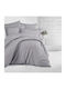Linea Home Cearșaf Single cu Elastic 100x200+25cm. Soft Alb