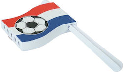 Niederländische Flagge Kastagnetten 19 cm