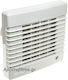 Vents Επιτοίχιος Εξαεριστήρας Μπάνιου 125mm Λευκός