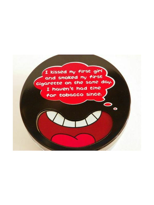 Funny Ashtray Collectible Metal Cigarette Humor Gift Decoration