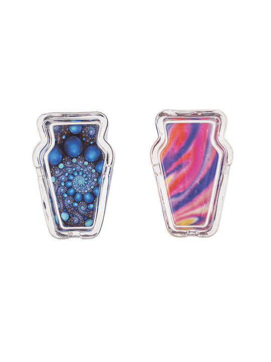 Glass Ashtray Glows in the Dark Design 1