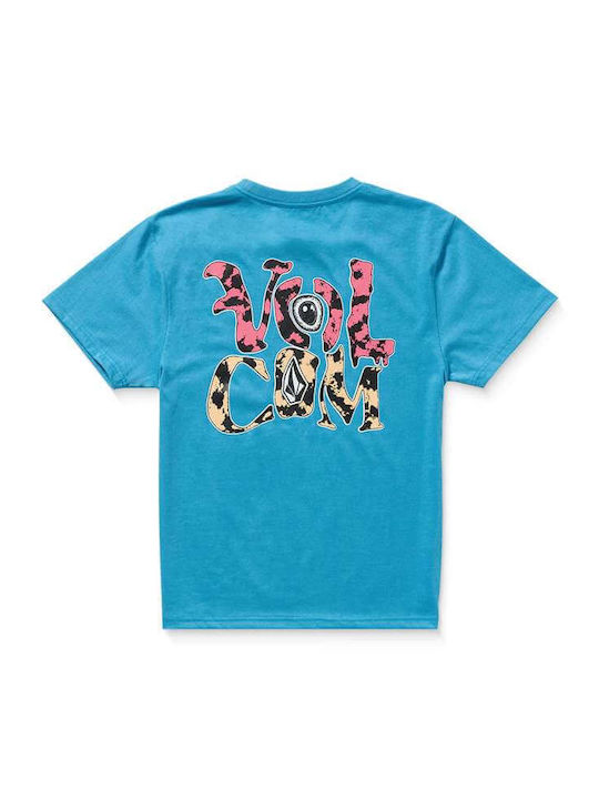 Παιδικό T-shirt Blue Turquoise Eye Warp