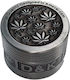 Μεταλλικός Τρίφτης Καπνού Leaf Grinder 2 Επιπέδων Amsterdam