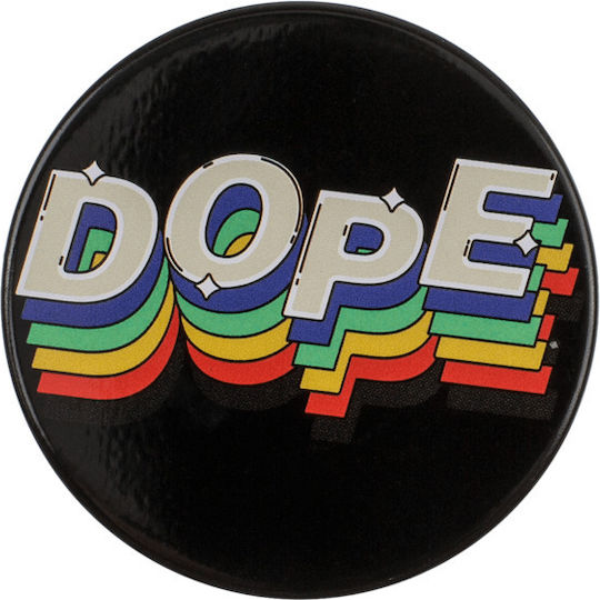 Grinder metalic pentru tutun, rotund, 5,5 cm, Dope