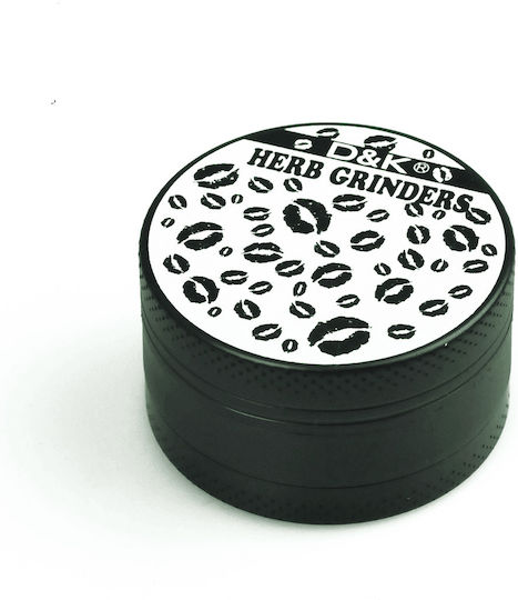 Grinder Μεταλλικος Τριφτης Καπνου 3 Επιπεδων Kiss Σιτα Gr4729