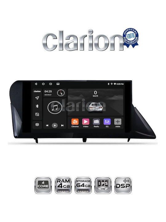 Clarion Sistem Audio Auto pentru Lexus RX 2009 > 2014 (Bluetooth/USB/WiFi/GPS/Apple-Carplay/Android-Auto)