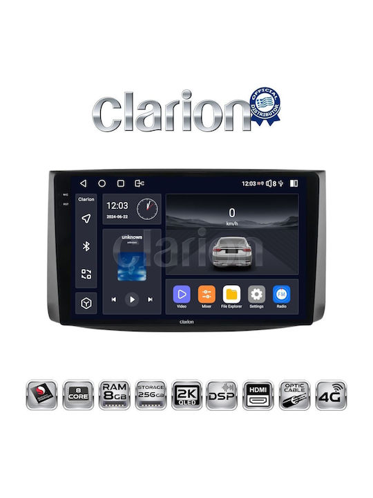 Clarion Автомобилна Аудио Система (Блутут/USB/WiFi/GPS/Apple-Carplay/Android-Auto)
