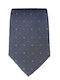 Manetti Men's Tie Silk Printed in Blue Color