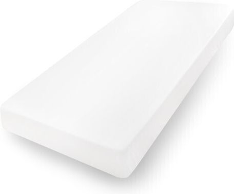 Matex Bettlaken für Einzelbett mit Gummiband 90x200+30cm. White