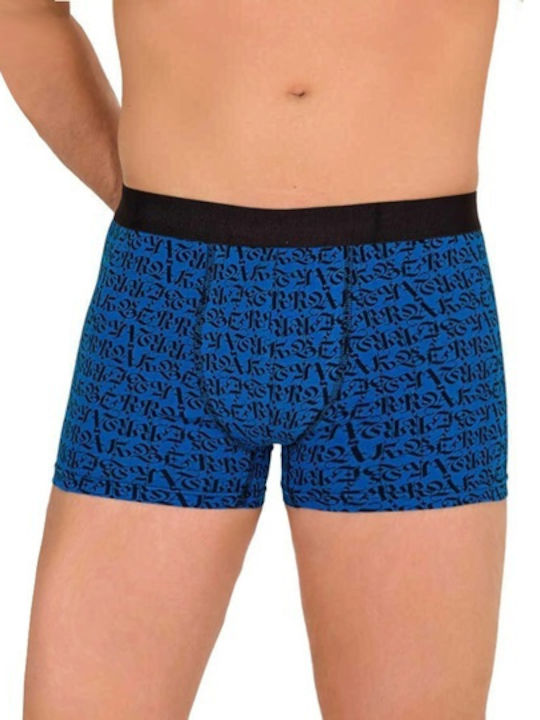 Ανδρικά Μποξεράκια Μαύρο με Σχέδια 3Pack