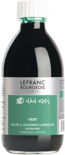 Lefranc & Bourgeois 250ml Green China Ink Nan-king