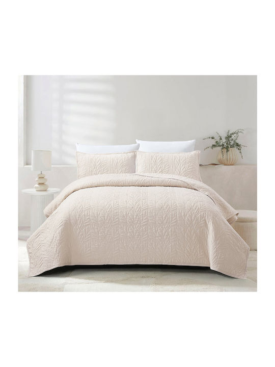 Liolios Home Fiona Σετ Κουβερλί Υπέρδιπλο Beige...