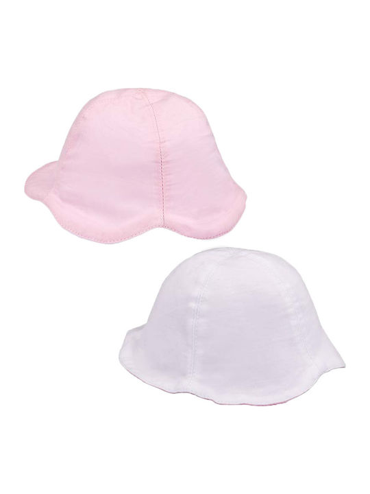 Mayoral Kids' Hat Bucket Fabric Pink