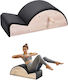 Vevor Pilates Διορθωτής Σπονδυλικής Στήλης Arc Fitness Αξεσουάρ Ασκήσεων Σπονδυλικής Στήλης Καουτσούκ Ξύλο