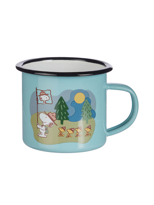 Butlers Becher Emaille Blau 380ml