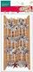 Christmas Craft Chain Stars 1.5m Silver