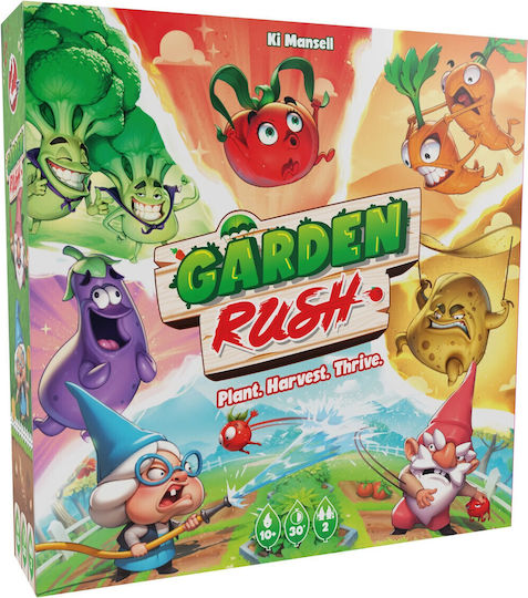 Board Game Garden Rush for 2 Players 10+ Years Old (EN) Space Cowboys Games