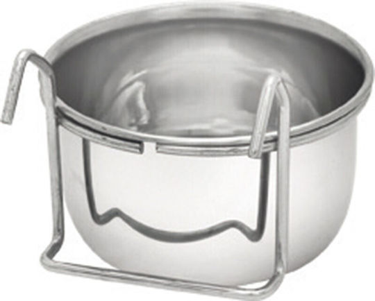 Copele Ανοξείδωτο Μπολ Φαγητού & Νερού για Σκύλο 900ml 15cm σε Ασημί Χρώμα