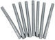 Sealing Wax Sticks Set/8 1x13.7cm for Glue Gun Silver