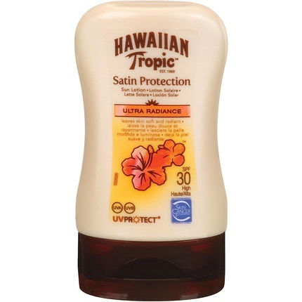 Hawaiian Tropic Loțiune De Protecție Solară Satin Protection Ultra Radiance Pentru Corp SPF30 100ml