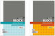 Uni Pap Bloc Notes B6 cu Pagini Albe Multicolor