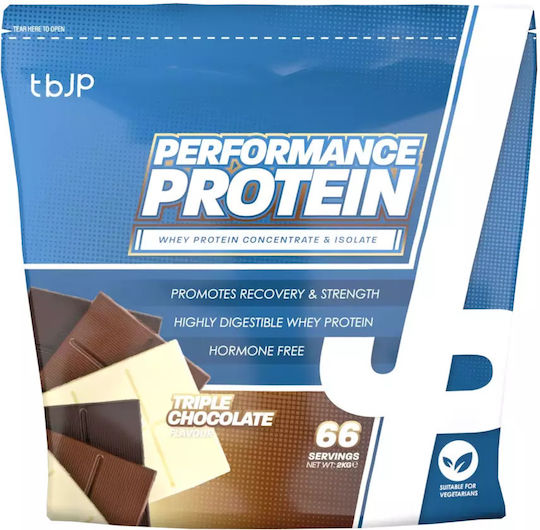 tbJp Performance Protein Whey with Flavor Triple Chocolate 2kg