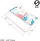 Super Absorbent Microfiber Beach Towel Quick Drying Suitable Swimming Travel Camping Size S Bebelogic