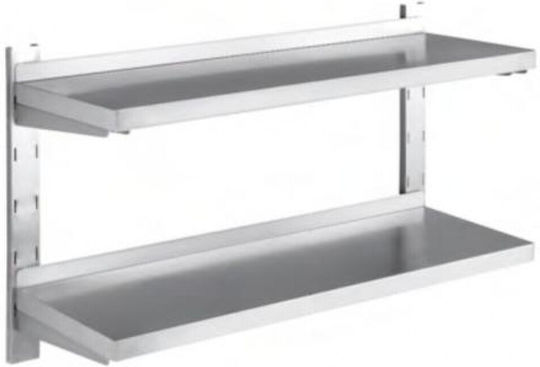 Rafturi de perete pe 2 niveluri 120x35,5x70cm Rnt Ws120a 1292