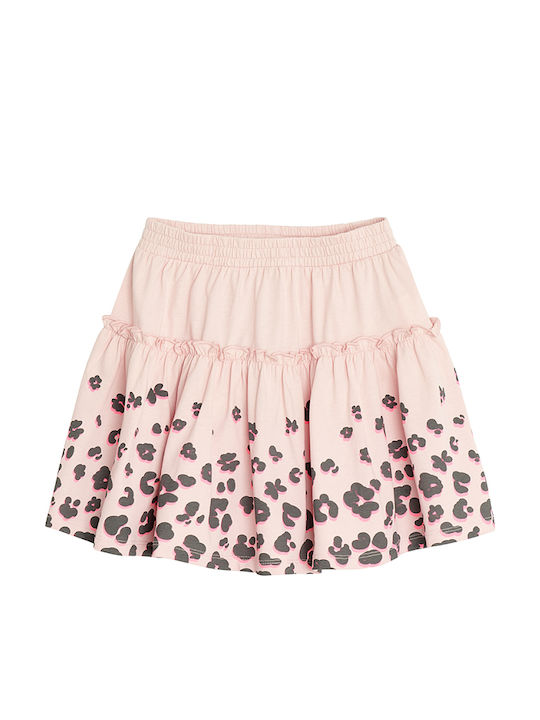 Kids' Skirt Leopard Print Pink