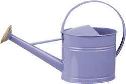 Zink-Gießkanne 1,5L Lila Tiefe 35cm x Breite 14cm x Höhe 25cm
