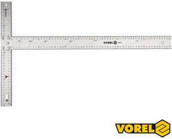 Vorel 18370 Χαρακας Ταφ Αλουμινίου 600x390 Mm