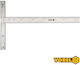 Vorel 18370 Χαρακας Ταφ Αλουμινίου 600x390 Mm
