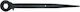 Vorel Double-Sided Socket Wrench Ratchet 17x19mm Scaffolding 52935