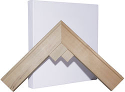 Stretched Painting Canvas with Wedges Thick 50x...