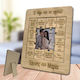 Wooden Puzzle Base & Frame 12 Reasons Photo Frame 16 x 20 cm