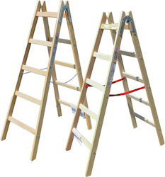 Ladder Wooden with 2x4 Steps