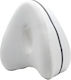 Μαξιλάρι με Memory Foam 25x23x13cm σε Λευκό χρώμα