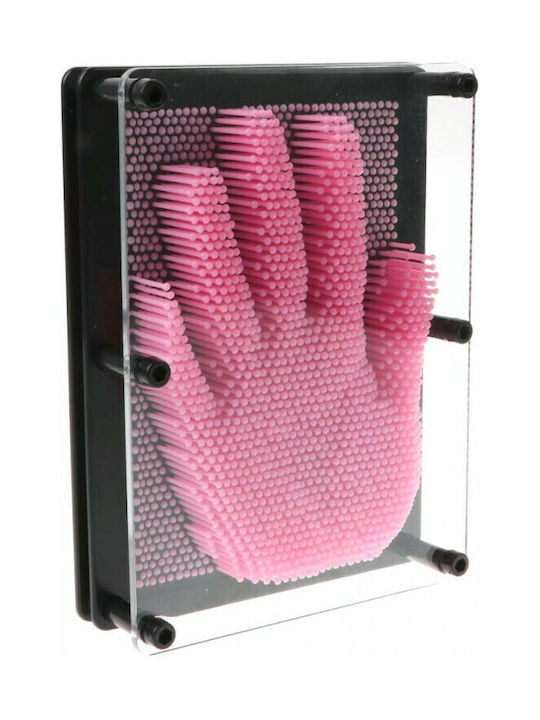 Matriță 3D din plastic pentru unghii Pinart negru roz - Dimensiune 15x20cm