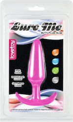Lovetoy Lure Me Silicone Πρωκτική Σφήνα Small Ροζ