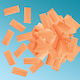 Konfetti Papier Orange 1kg 1Stück