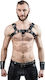 Mister B Ανδρικό Harness Μαύρο