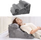 Vevor Wedge Pillow with Memory Foam 30cm Gray XXZKDJXXZ4JT9XXPH001V0