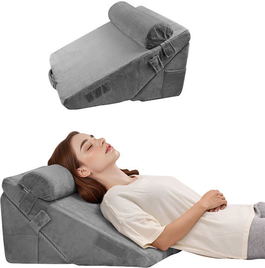 Vevor Μαξιλάρι Σφήνα με Memory Foam 30cm σε Γκρι χρώμα XXZKDJXXZ3JTPE38X001V0